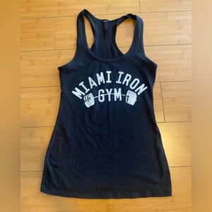 Miami iron gym gym top